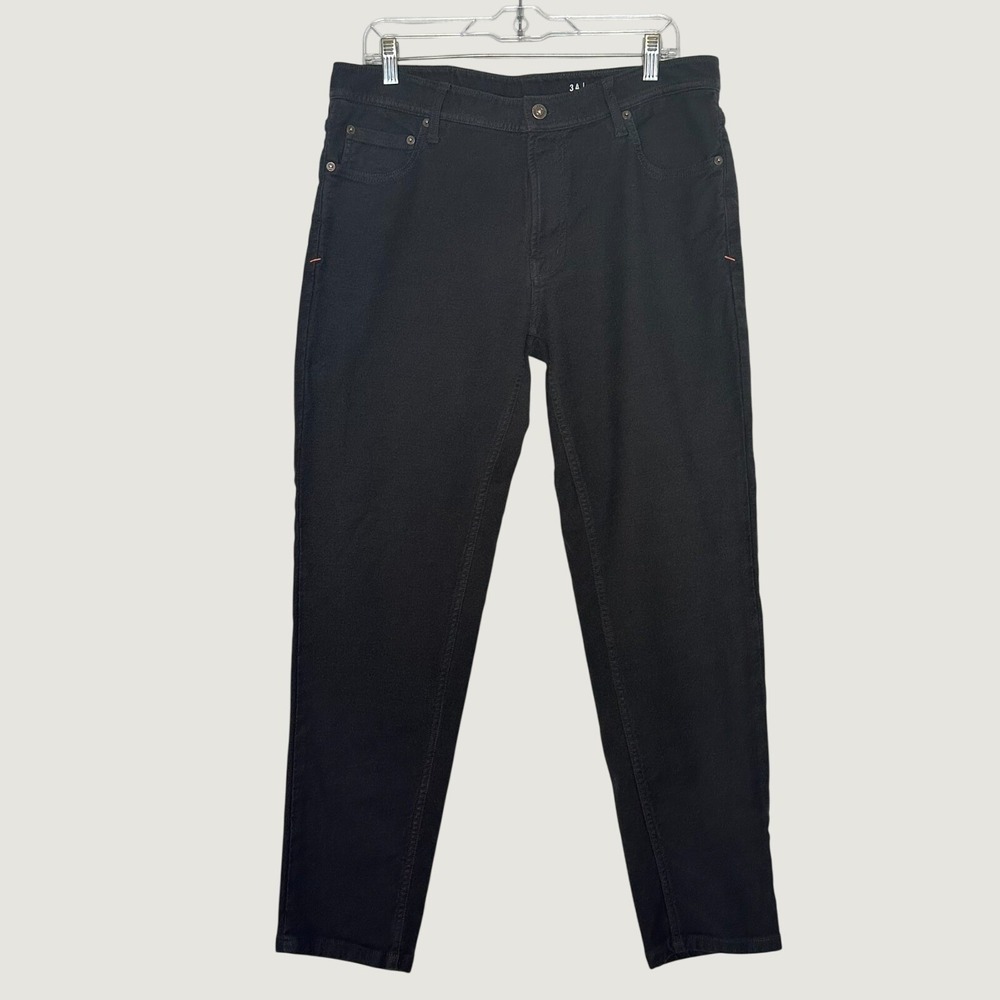 The Normal Brand Black Normal Slim Jean Men's 34x30 Stretch Denim Pants 5 Pocket